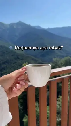 Kerjaannya apa mbak