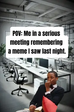 serious meeting