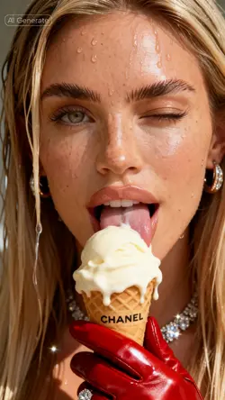 Ice Cream Photoshoot
