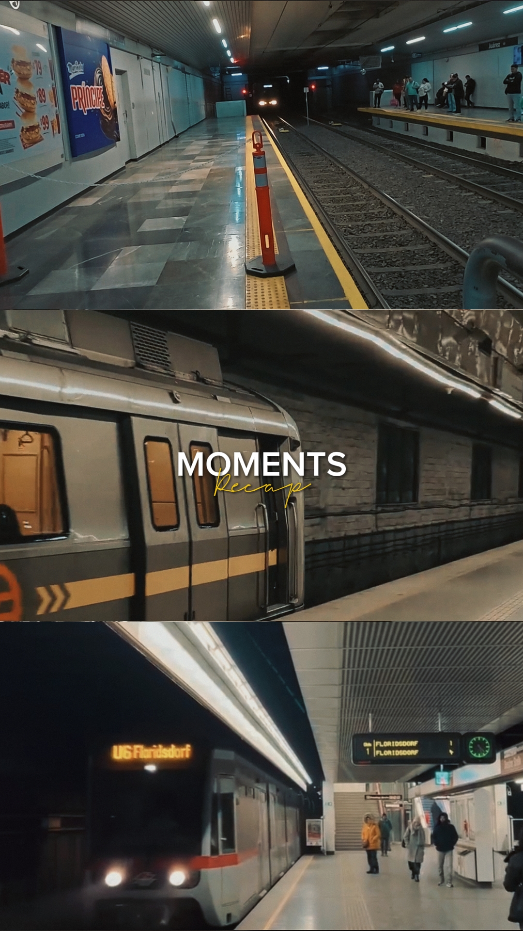 Récapitulatif des moments