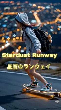 星屑のランウェイ真夜中のお散歩