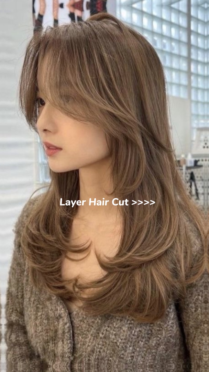 CORTE DE CABELO DE CAMADA 