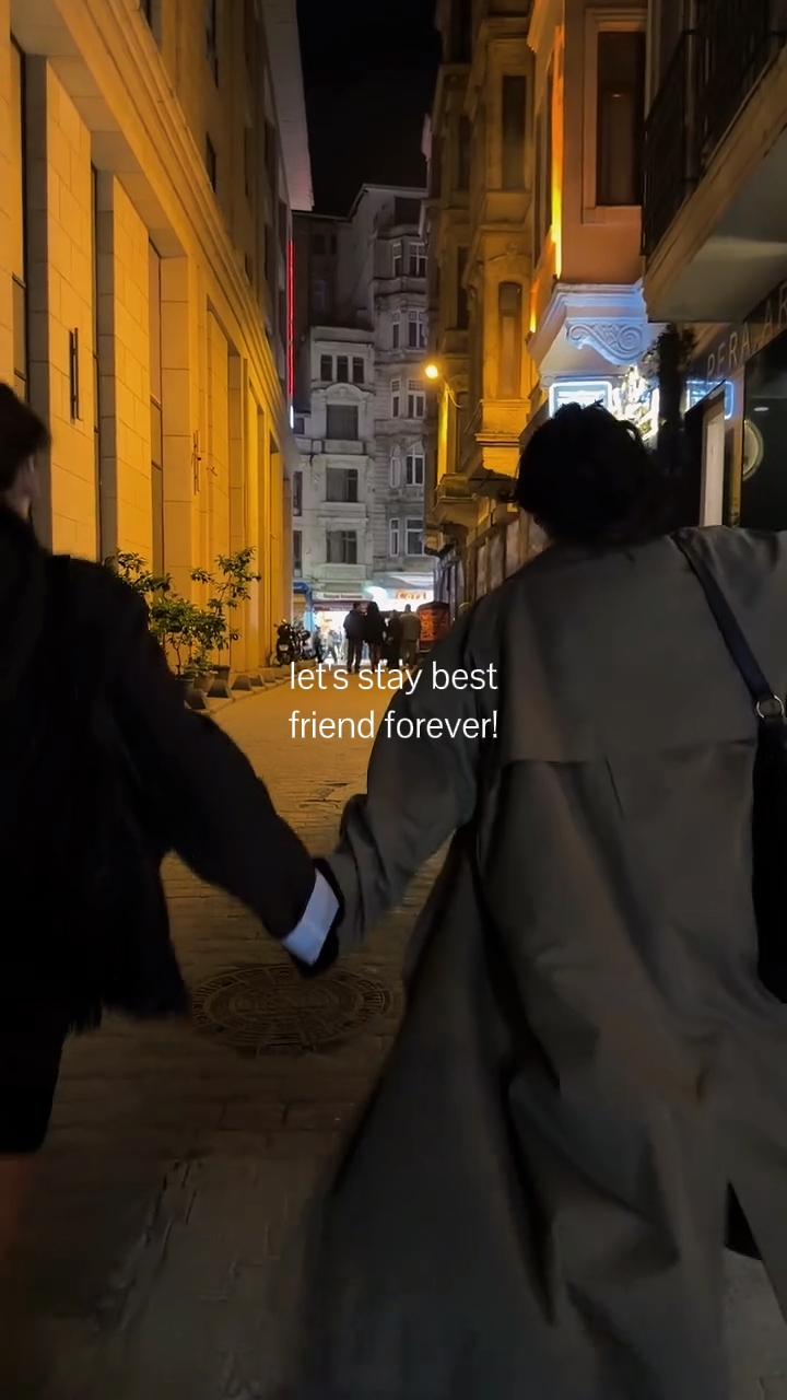 let's stay my friend