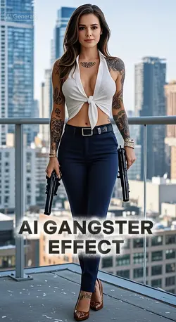 AI Gangster effect 