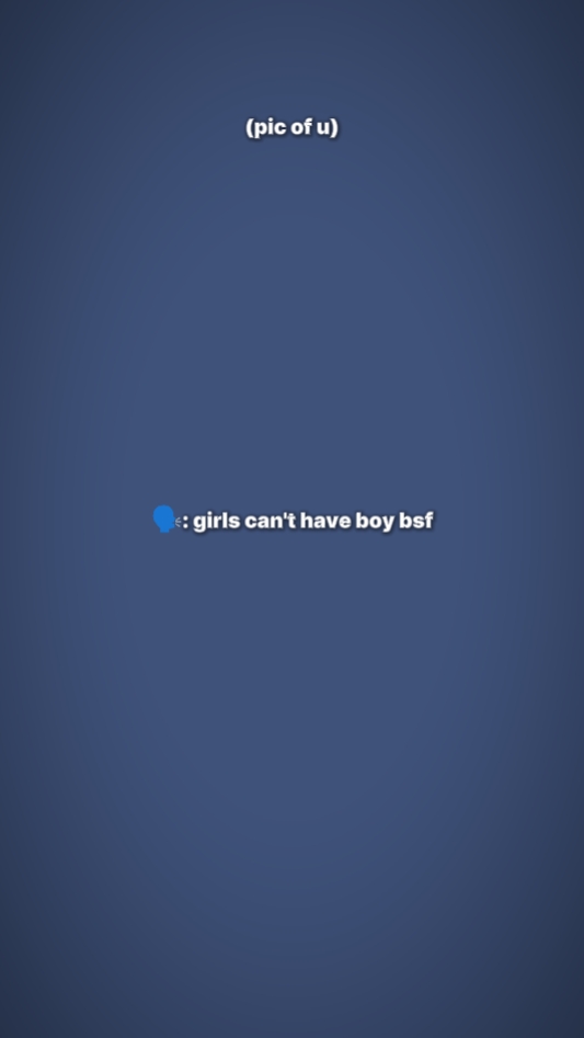 Meninas não podem ter menino