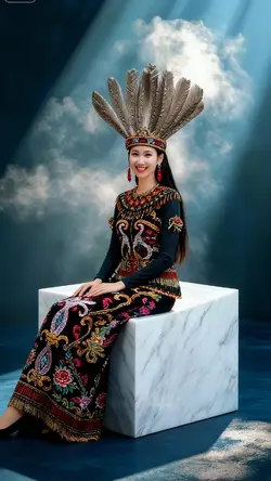 COSTUM DAYAK IND