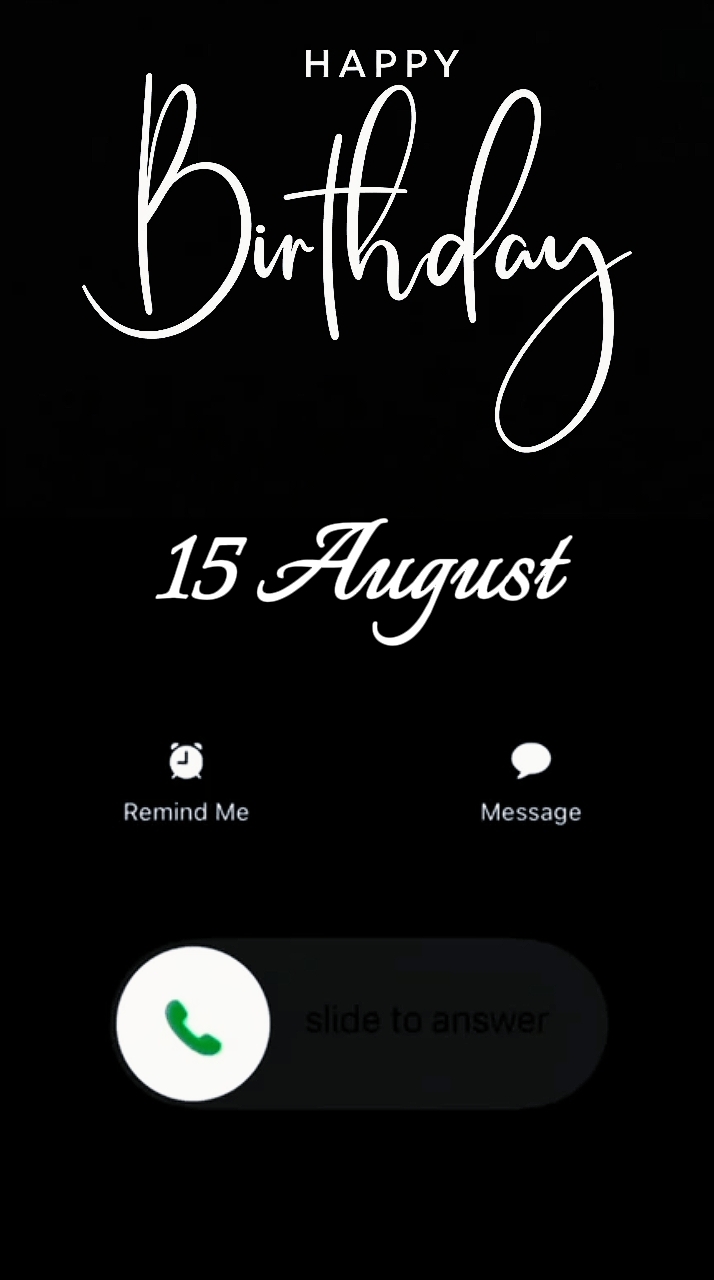 ULANG TAHUN 15 AGUSTUS