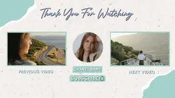 YouTube Travel Outro