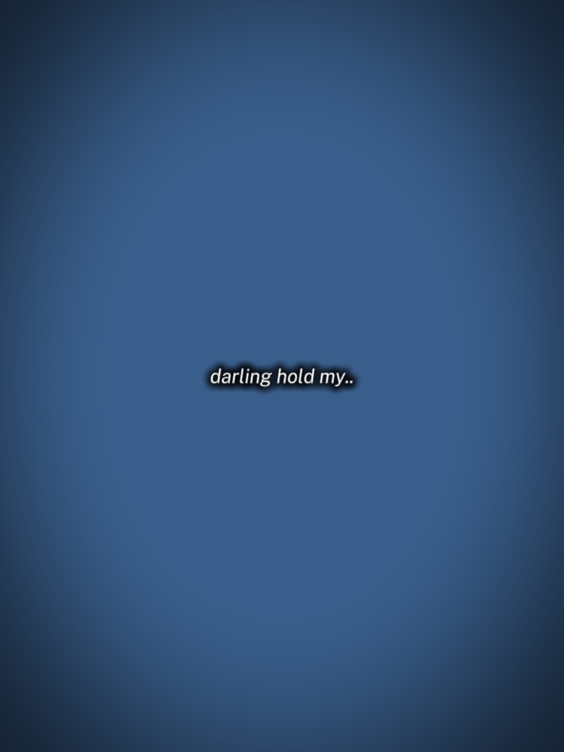 Halte meine Hand 
