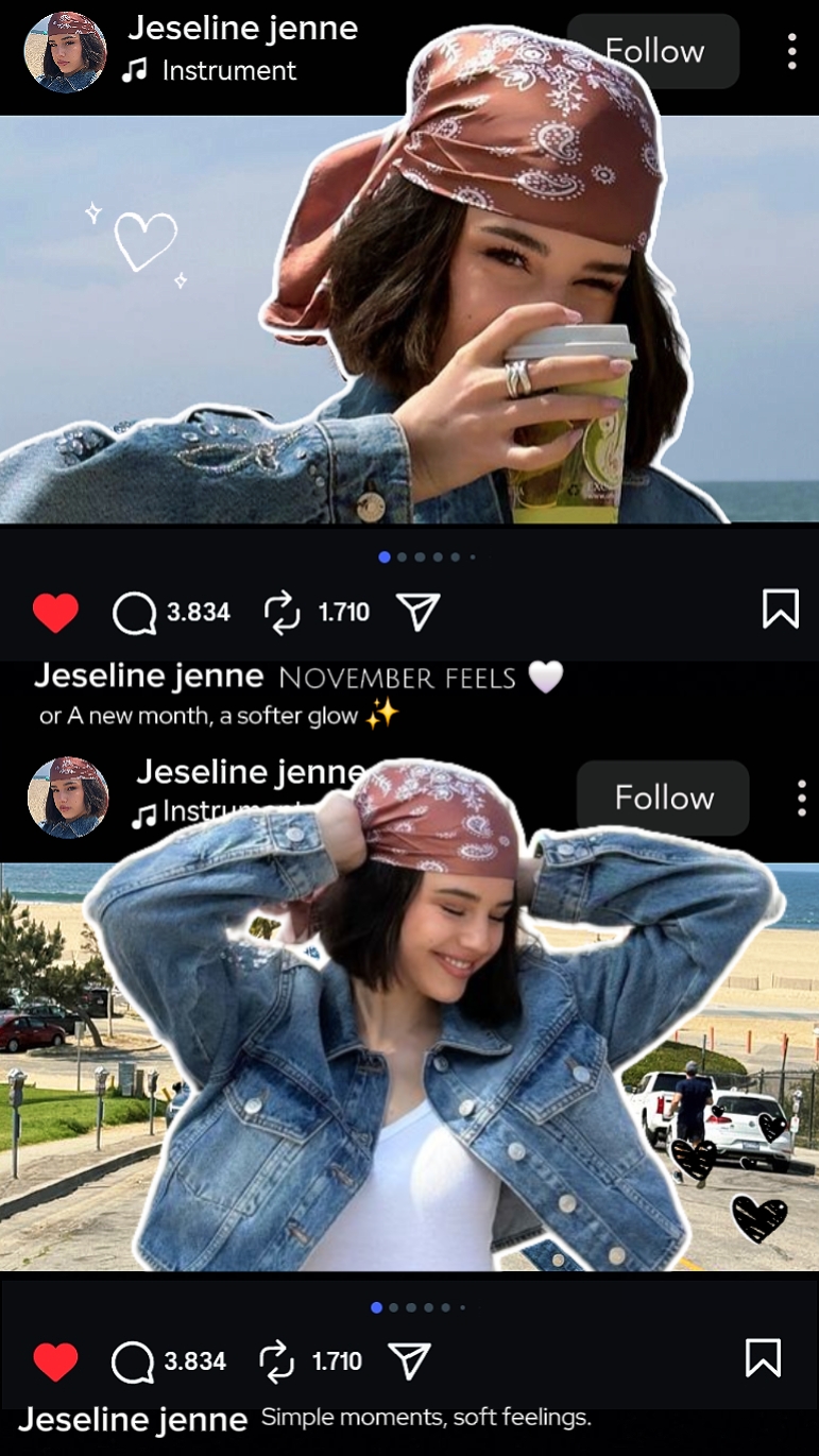 Historia de Instagram en 3D