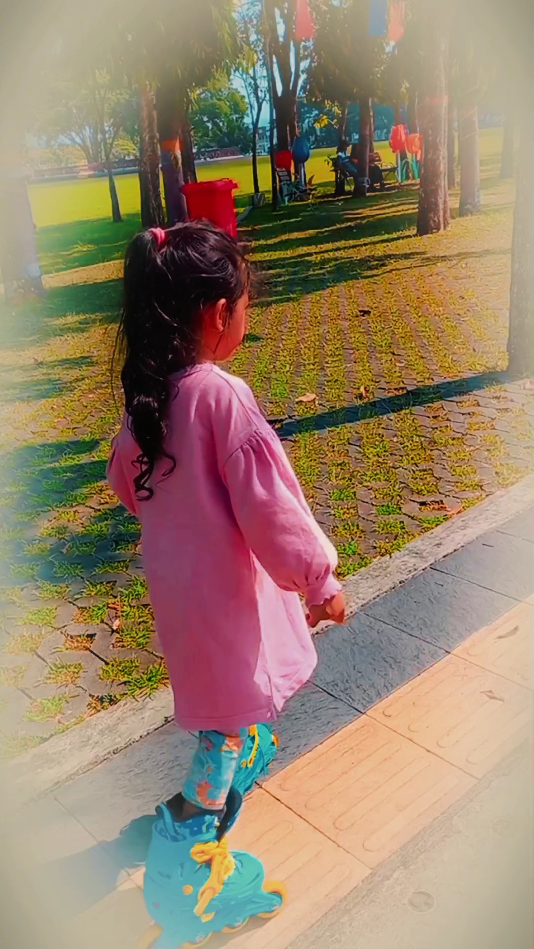 film de filtre de tendance 