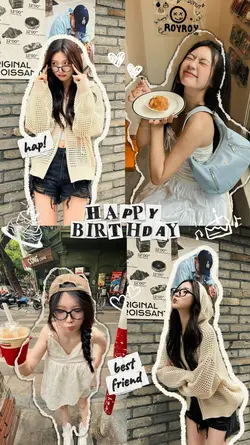 BIRTHDAY 4PCS
