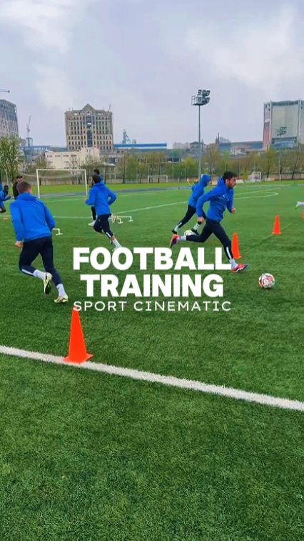 Entraînement de football 
