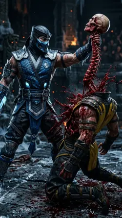 Sub-zero x Scorpion
