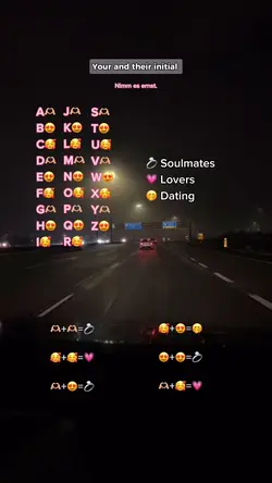 U & their initial👀❤️