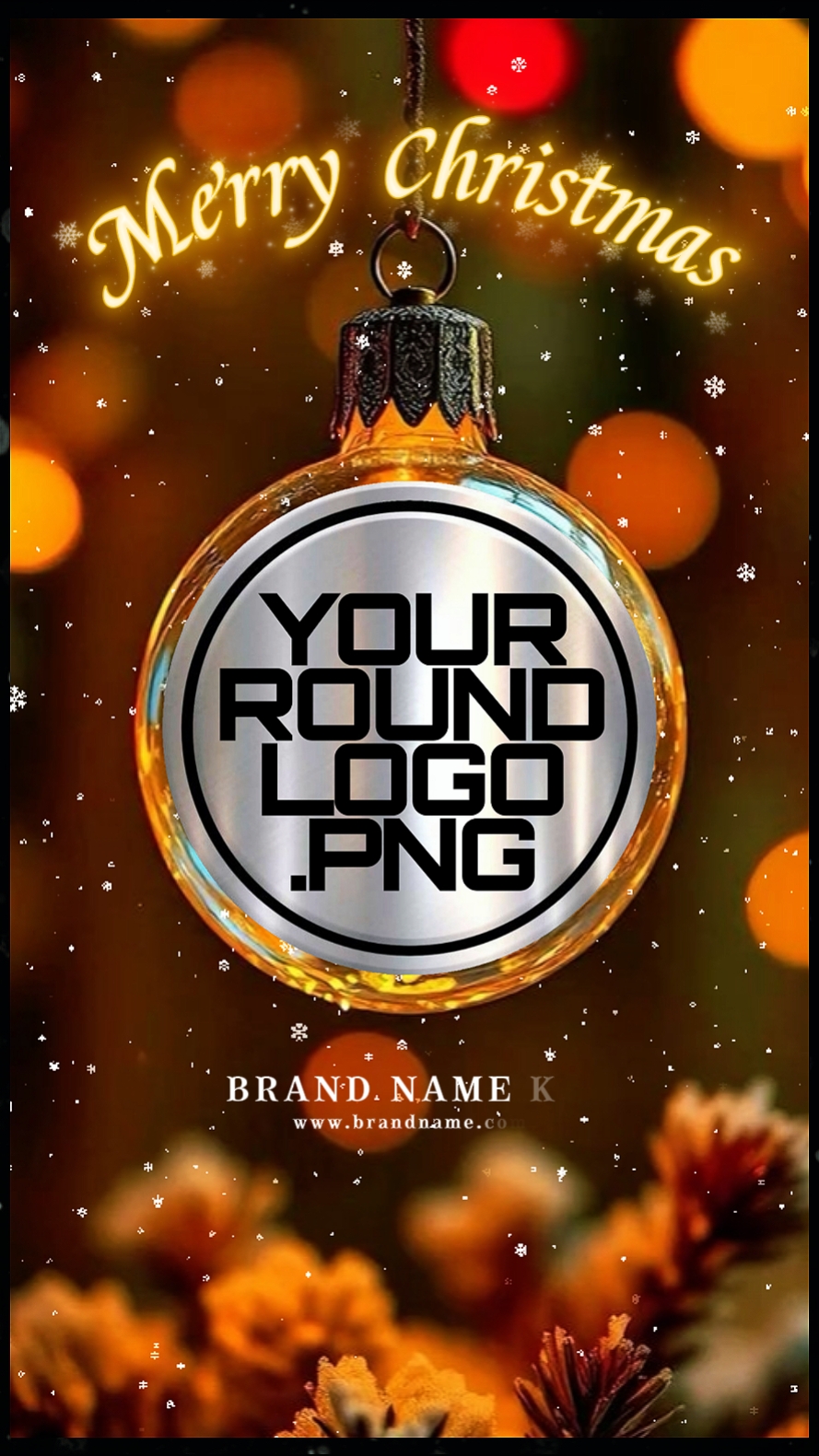 LOGOTIPO DE SALUDO DE NAVIDAD