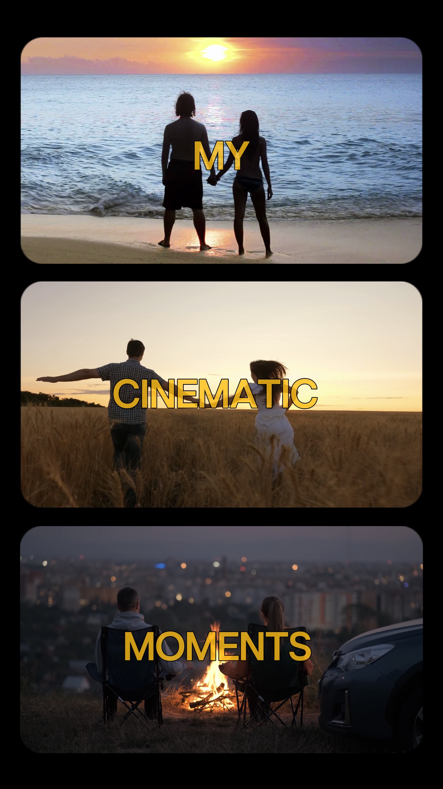 Cinematic moments