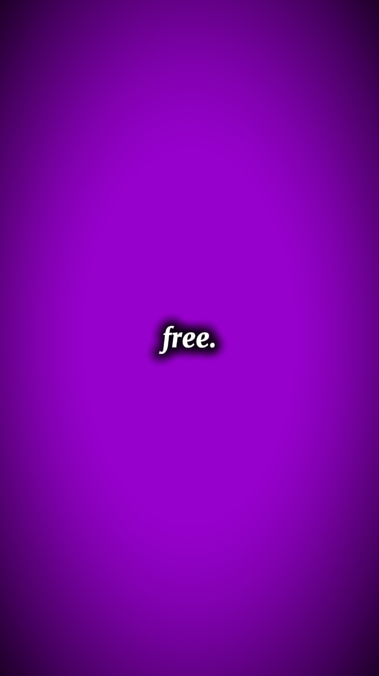 i want to be free
