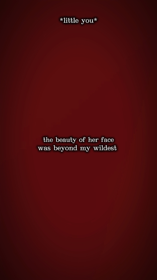 d beauty of her face