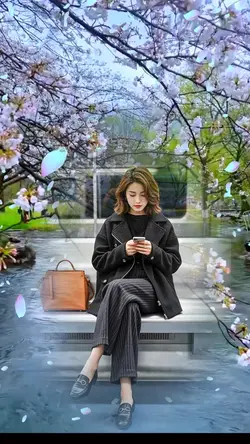 In the flowers