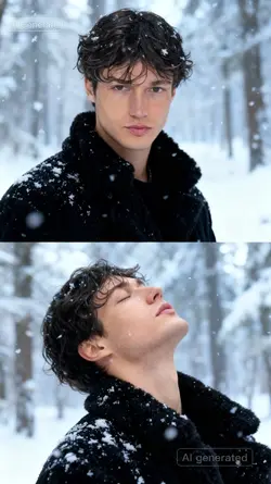 Winter Photoshoot Ai