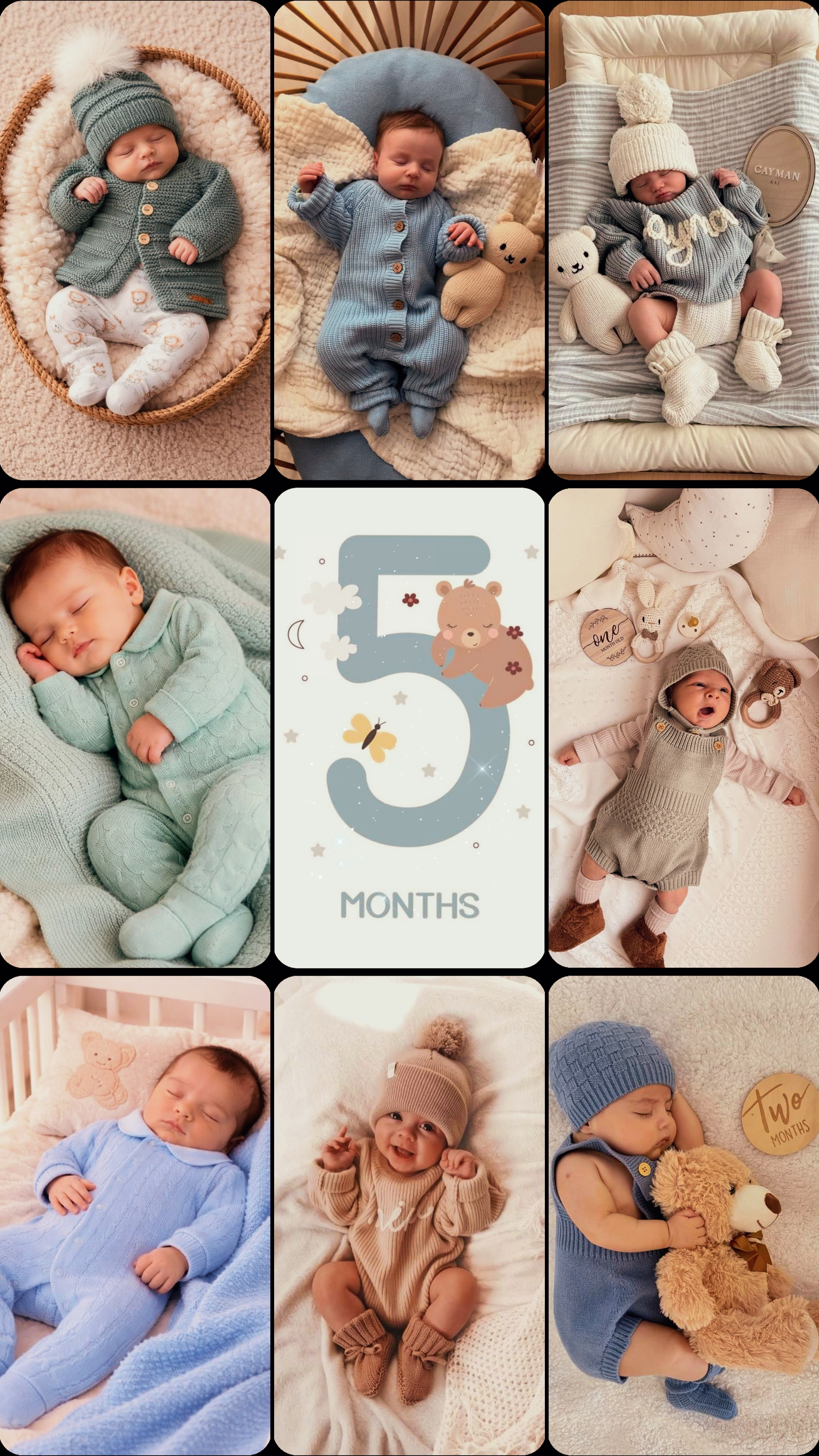 5 Months Baby Old 