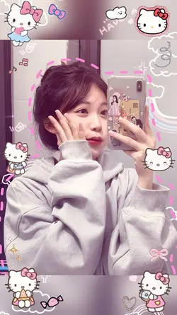 Tách nền Hello Kitty