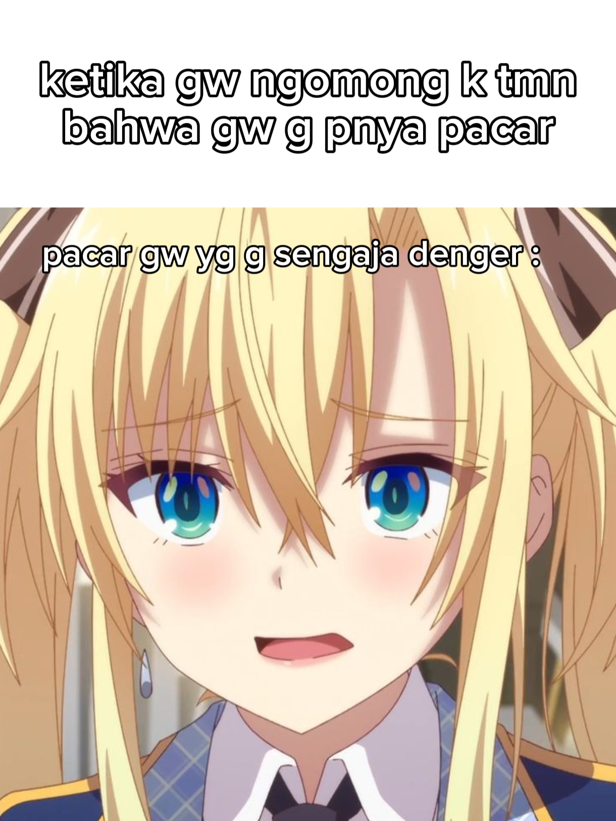 G sengaja denger