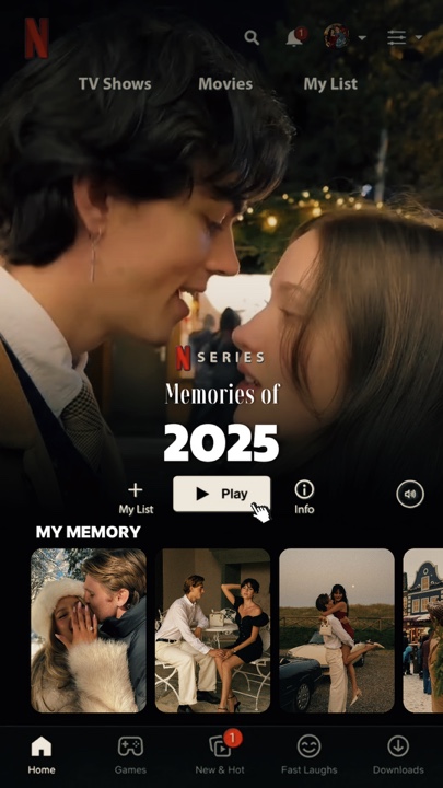 Recuerdos de NETFLIX 