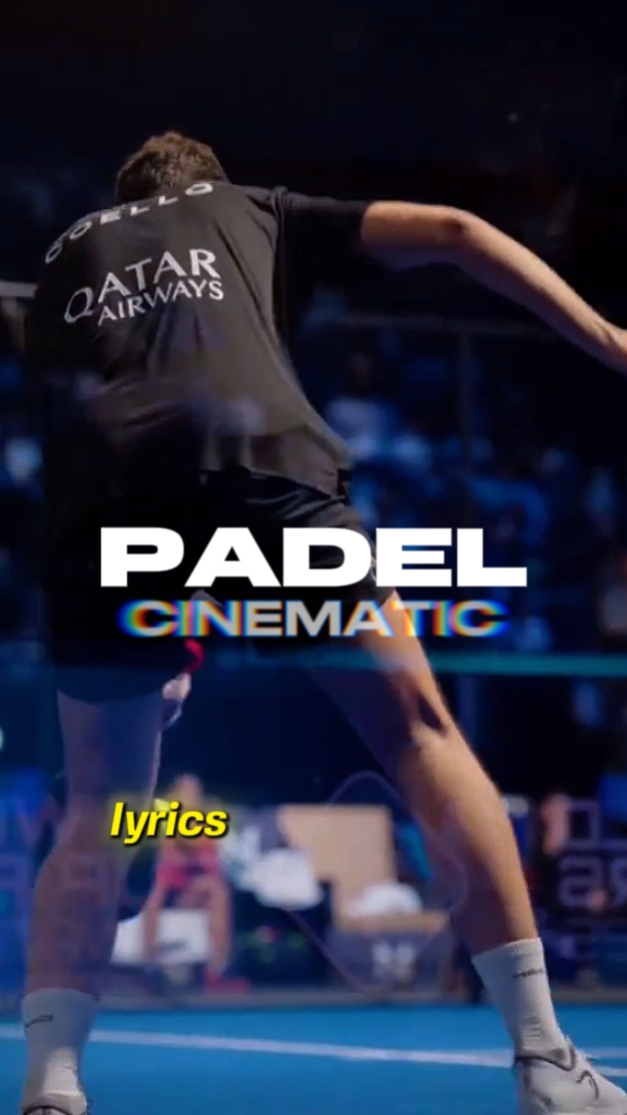 Pádel Cinemático