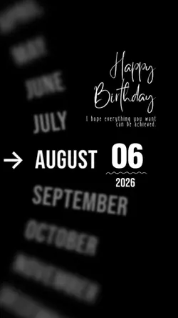 HBD DAD 06 AUGUST