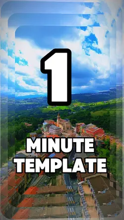 One minute template 