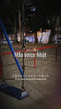 Mẫu voice Nhật