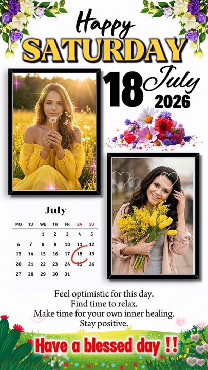 Saturday 18 July