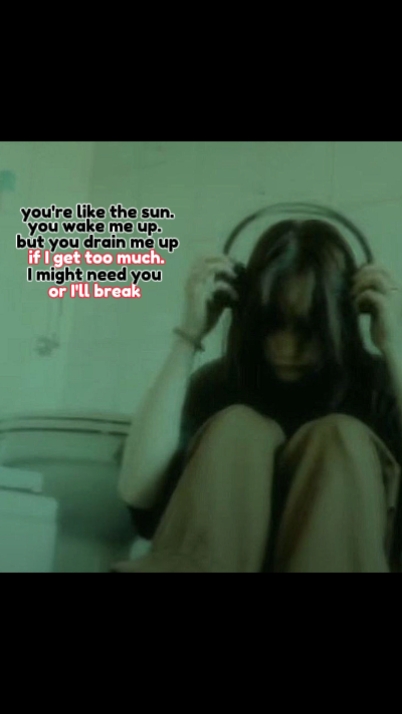 you're like the sun