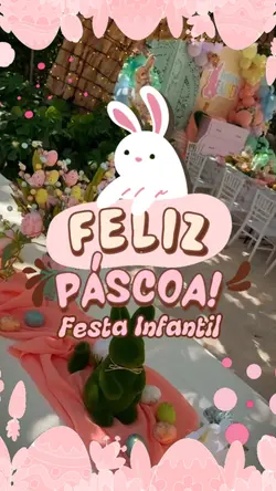 Feliz Páscoa festa