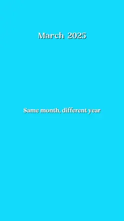 same month 