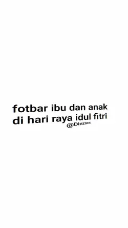 fotbar ibu dan anak