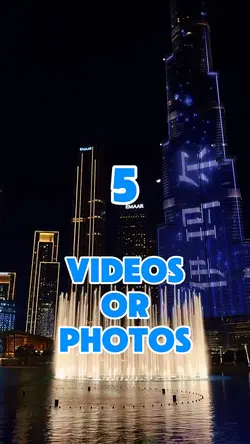 5 videos or photos 