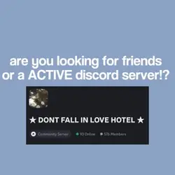 JOIN OUR DISCORD 