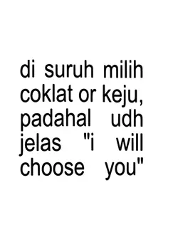 i will choose you