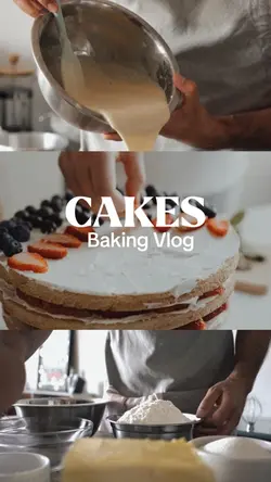 Cakes baking Vlog