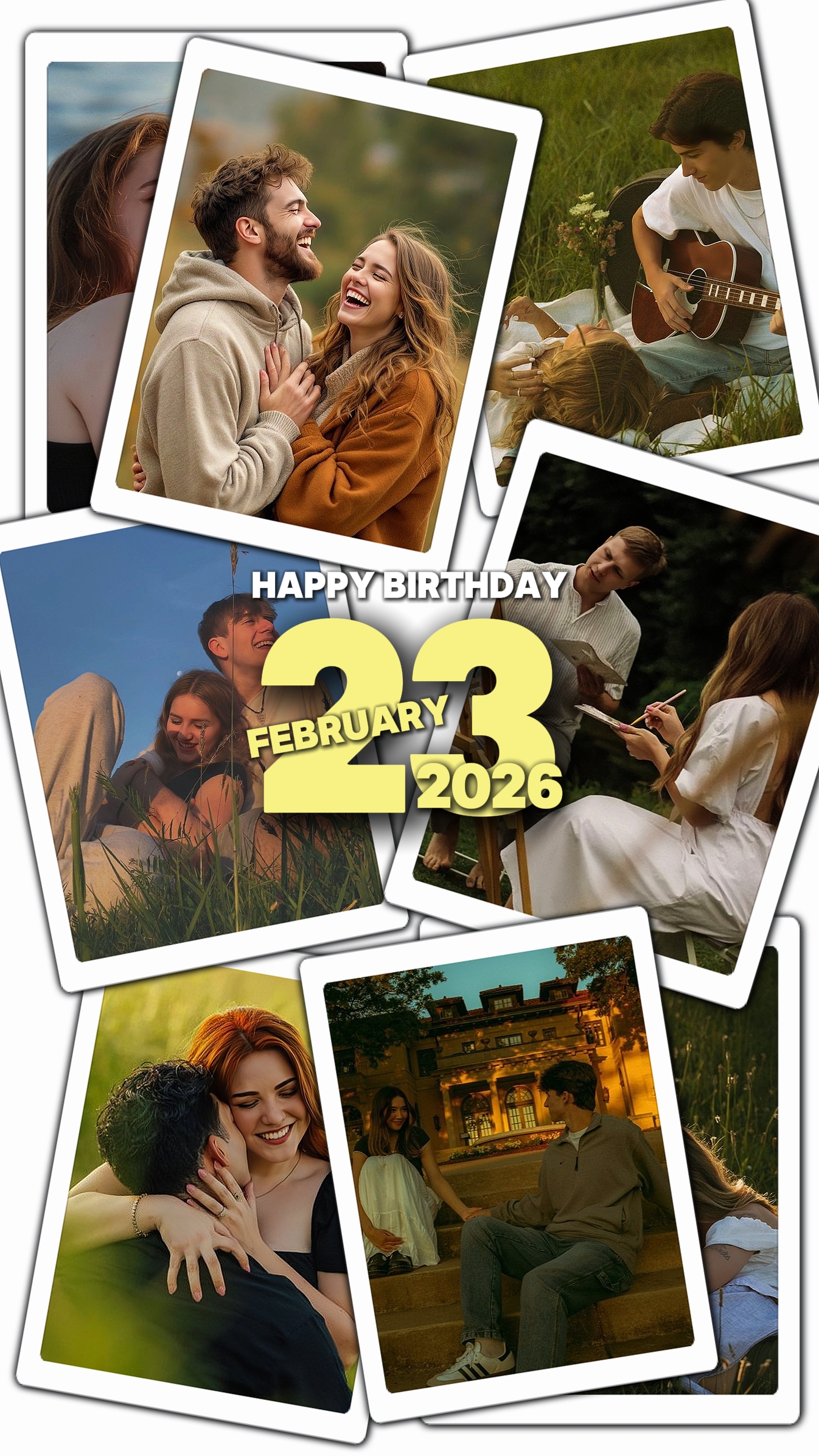 Geburtstag 23. Februar