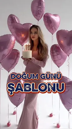 DOĞUM GÜNÜ ŞABLONU