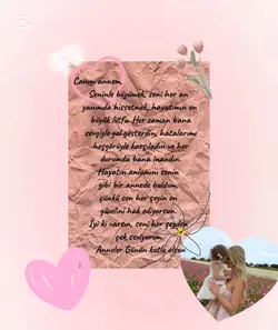 anneler günü şablonu