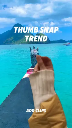 Thumb snap 🫰 