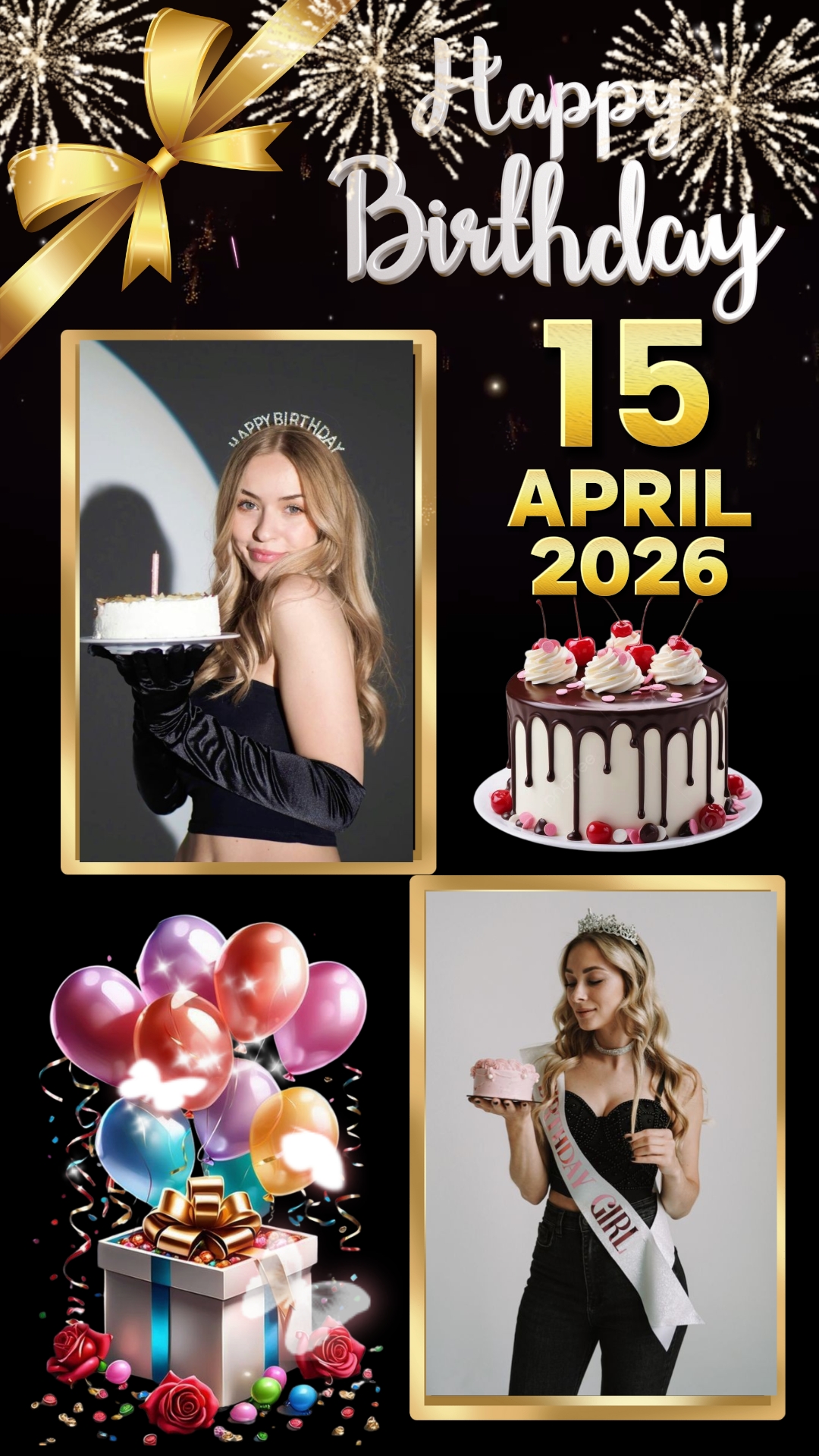Selamat ulang tahun 15 April 2026