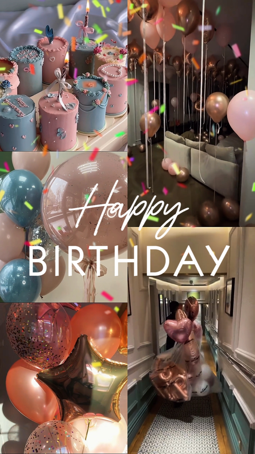 Collage d'anniversaire