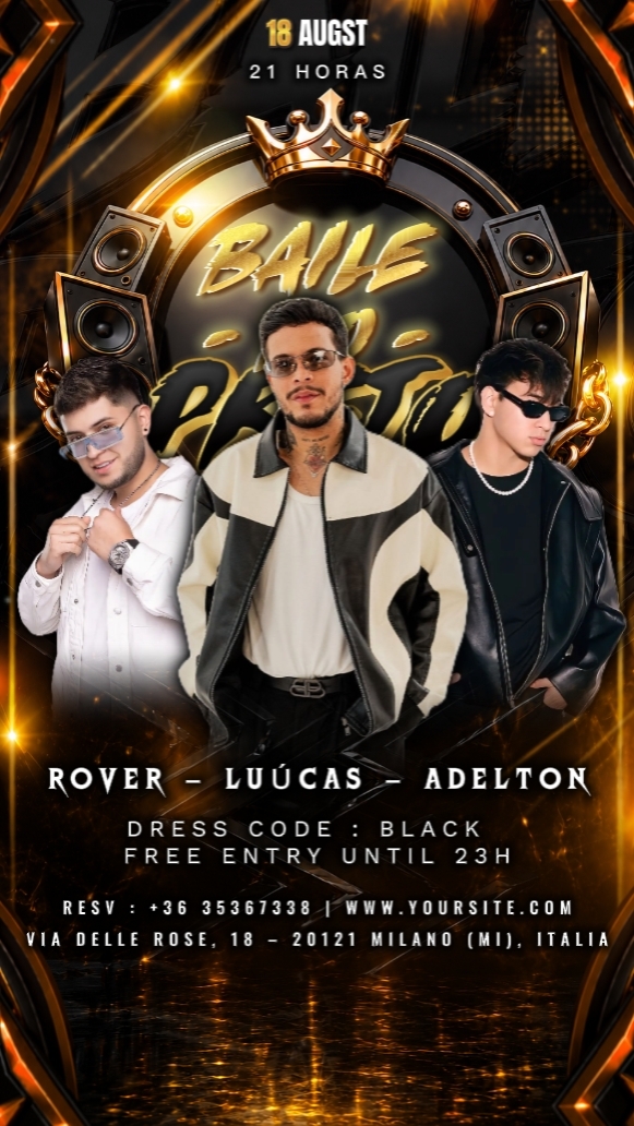 NOITE DE FESTA PÔSTER 