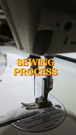 sewing process